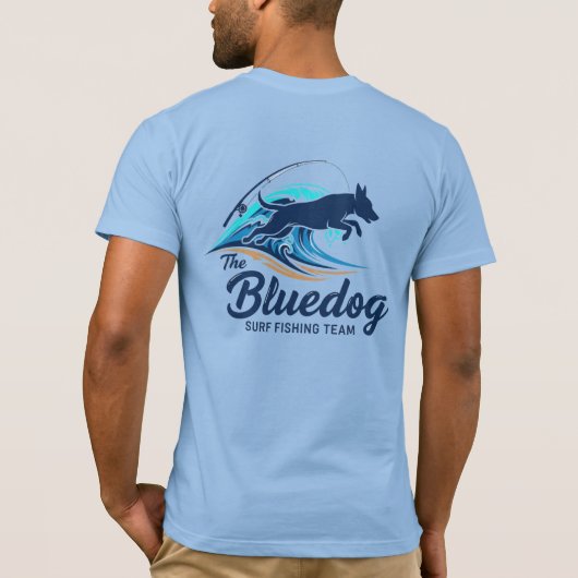 BLUEDOG SURF GEVIST T-SHIRT (Achterkant)