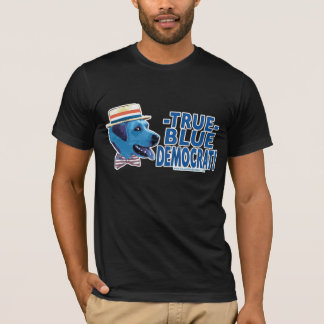 bluedogdem_true_blue_dark t-shirt