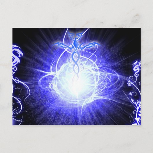 BlueDragon-programma's Briefkaart (Voorkant)