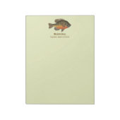 Bluegill Bream Vist Notitieblok (Gedraaid)