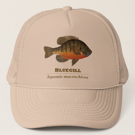 Bluegill Bream Vist Trucker Pet (Voorkant)