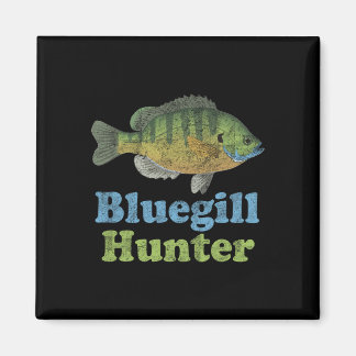 Bluegill Hunter Shirt Funny Gevist Visser Magneet
