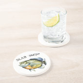 Bluegill Sunfish Slab Slayer Zandsteen Onderzetter (Zijkant)