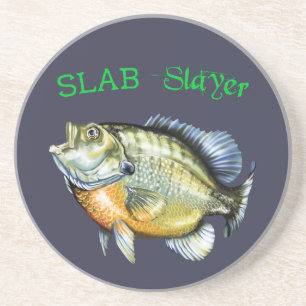 Bluegill Sunfish Slab Slayer Zandsteen Onderzetter
