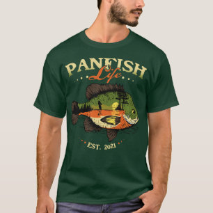 Bluegill Vist Art  Style Panfish Life L T-shirt
