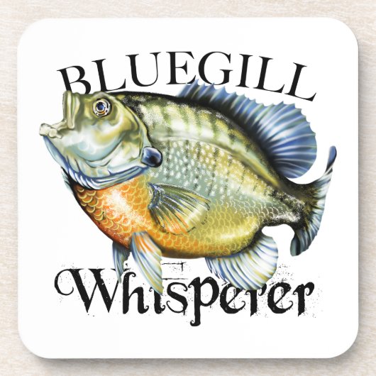 Bluegill Whisperer Bier Onderzetter (Voorkant)