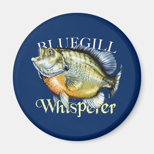 Bluegill Whisperer Magneet (Voorkant)