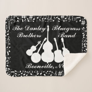 BLUEGRASS BAND SHERPA DEKEN