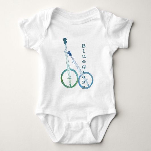Bluegrass Banjo Duet Romper (Voorkant)
