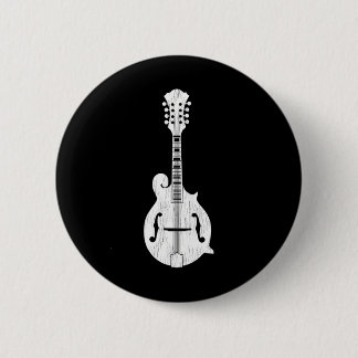 Bluegrass en Country Music Mandolin Speler Ronde Button 5,7 Cm