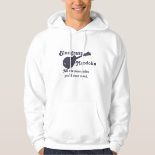 Bluegrass Mandolin - Alle gevolgen die u nodig heb Hoodie