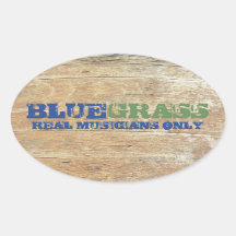 Bluegrass Music Real Musicians Alleen op hout