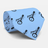 Bluegrass muziek met banjo stropdas (Opgerold)