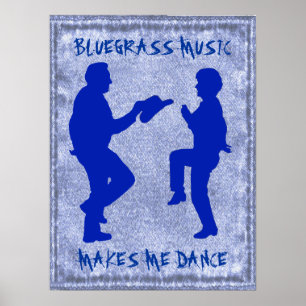 BLUEGRASS MUZIEK-POSTER POSTER