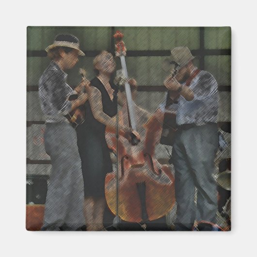 Bluegrass Trio Magnet (Devant)