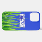 Bluegrass Vandaag Logo Grass iPhone Case Hoesje (Achterkant horizontaal)