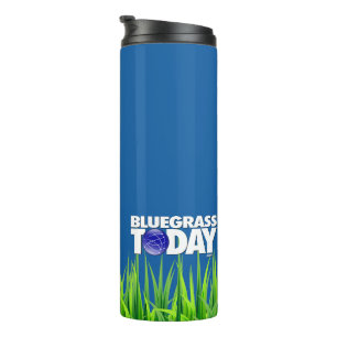 Bluegrass Vandaag logo waterfles Thermosbeker
