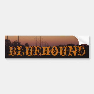 Bluehound Bumper Bumpersticker