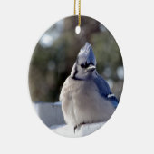 Bluejay Keramisch Ornament (Rechts)