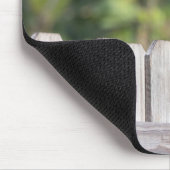 Bluejay op het hek muismat (Hoek)