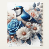 Bluejay, Roses et marguerites (Dos)