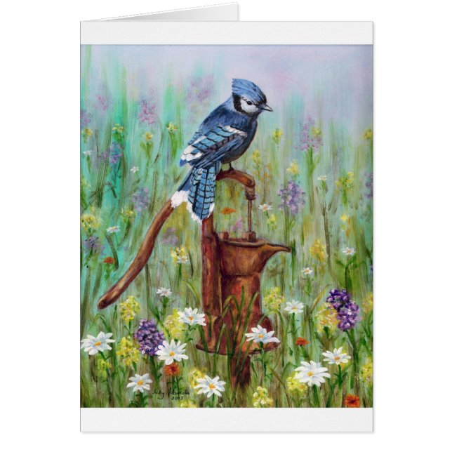 Bluejay: vreedzame Perch (Voorkant)