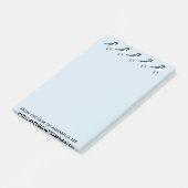 Bluejays Post-it® Notes (Schuin)