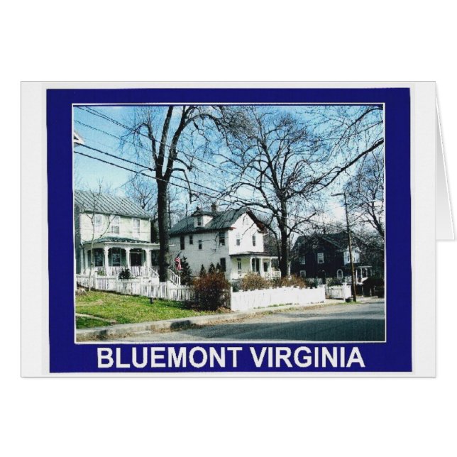 BLUEMONT VIRGINIA (Voorkant Horizontaal)