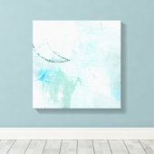 bluemoon 2 canvas afdruk (Insitu (Houten vloer))