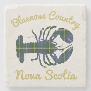 Bluenose Country N.S. Tartan Lobster onderzetter m