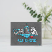 Bluenose Phins briefkaart (Staand voorkant)