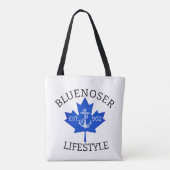 Bluenoser Lifestyle Maple leaf 902 Eh! Draagtas (Achterkant)