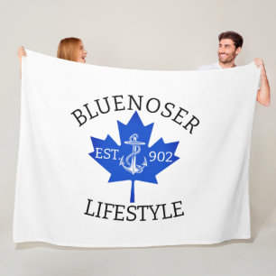 Bluenoser Lifestyle Maple leaf 902 Eh! Fleece Deken