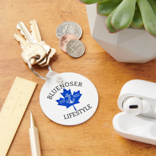Bluenoser Lifestyle Maple leaf 902 Eh! Sleutelhanger