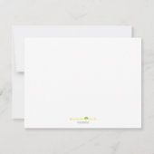 Blueprint Birthday Invitation Kaart (Achterkant)