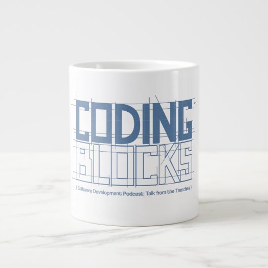 Blueprint Jumbo Mug (Devant)