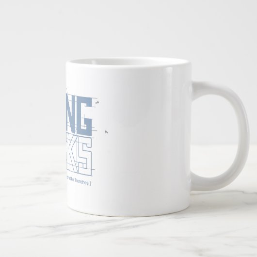 Blueprint Jumbo Mug (Droite)