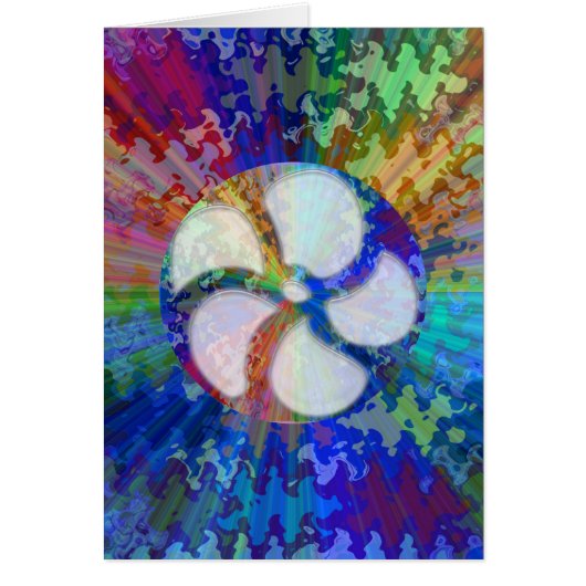 BlueRay Rainbow Floral Chakra (Voorkant)