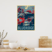 Blueridge Mountains VA, Mabry Mill Poster (Keuken)