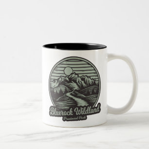 Bluerock Wildland Provincial Park Bergpad Tweekleurige Koffiemok