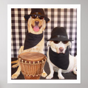 Blues Brothers Labs Poster