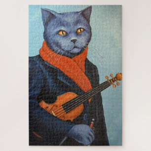 Blues Cat Legpuzzel