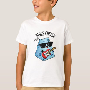 Blues Cheese Funny Food Pun T-shirt