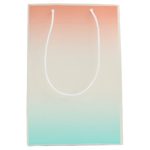 Blues Coral Linen Mengels  Medium Cadeauzakje