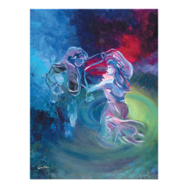 Blues Dancing - Kunstdruk aan de muur Foto Afdruk