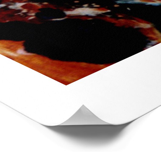 Blues Dans Grand Poster Brown (Coin)