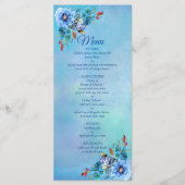 Blues de Cornflower dans le menu Aquarelle (Devant)