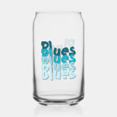 Blues Drinkware Set Blikvorm Glas (Voorkant)