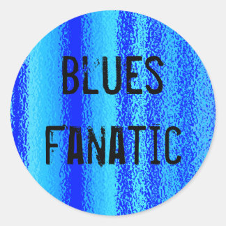 Blues fanatieke stickers