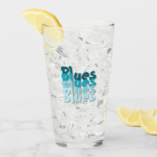 Blues Glass Cup Glas